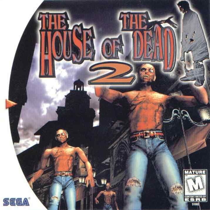 The House of the Dead 2 [Gun Bundle] box art for Sega Dreamcast